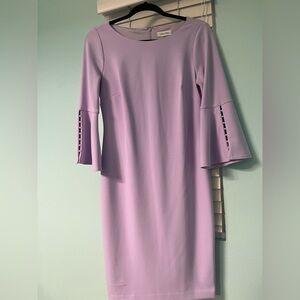 Calvin Klein Dress - color lavender - size 8
